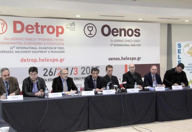 PRESS RELEASE - DETROP - OENOS PRESS CONFERENCE